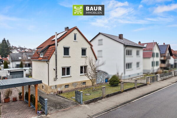 360° | Für Hand-/ und Heimwerker: Einfamilienhaus mit Garten und Garage in Elchingen / Thalfingen