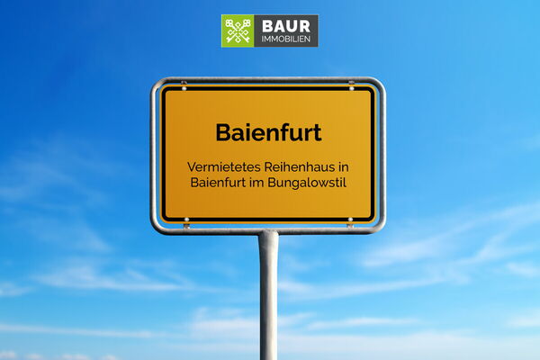 Vermietetes Reihenhaus in Baienfurt im Bungalowstil