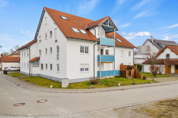 360° I Sofort bezugsfrei! Attraktive 3-Zimmer-Wohnung mit Balkon in Aichstetten