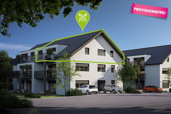 NEUBAU PROVIONSFREI! Hochwertige 4-Zimmer Wohnung in Zußdorf